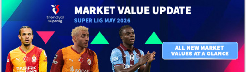 S&uuml;per Lig: All new market values at a glance